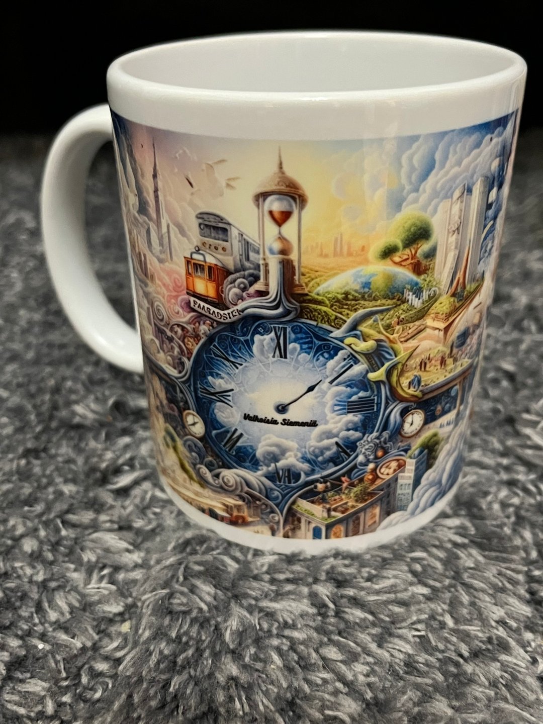 【宇宙法则 设计师马克杯对杯组】20天鉴赏期│限量 生日礼物 - 咖啡杯/马克杯 - 陶 