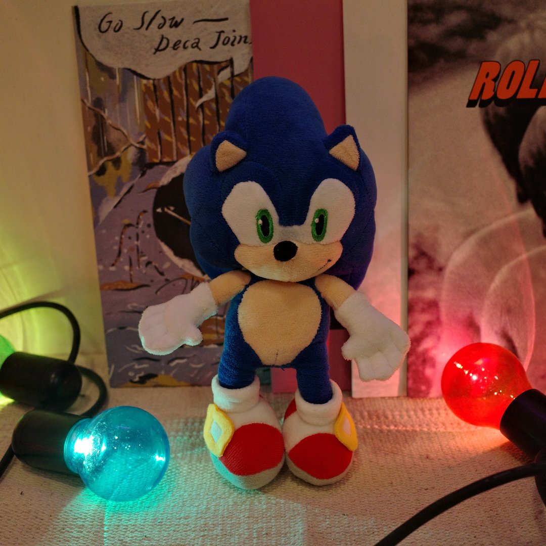 除了 True Love  音速小子 索尼克 Sonic Series SEGA 玩偶 - 玩偶/公仔 - 其他人造纤维 蓝色