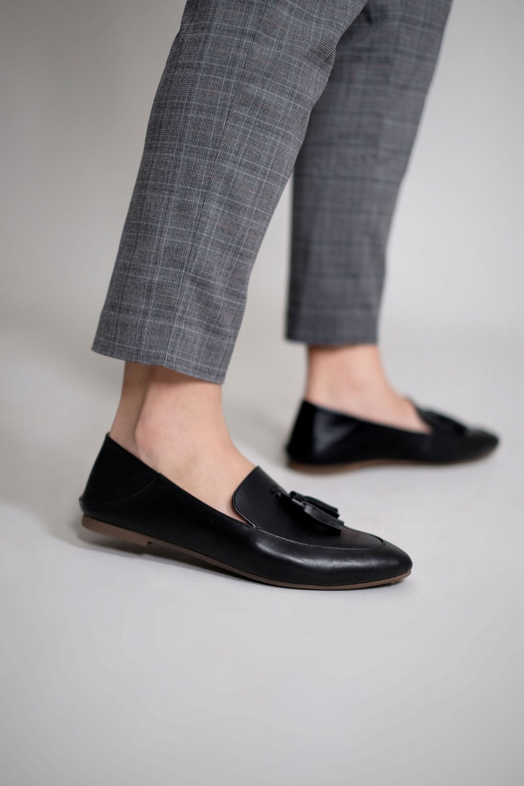Tassel Loafer Flip 流苏乐福 (Black) | WL - 其他女款皮鞋 - 真皮 黑色