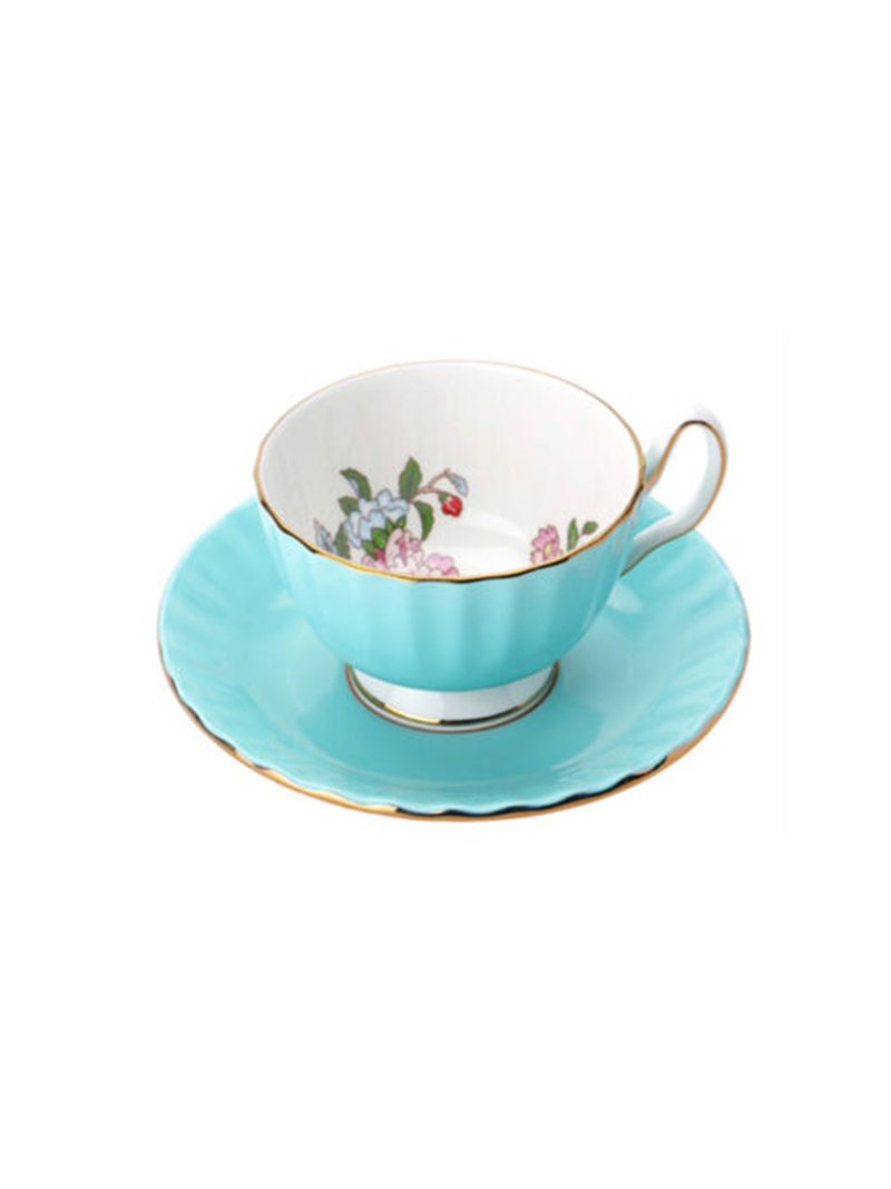 英国Aynsley 雀鸟系列 骨瓷奥本色釉杯盘组180ml 4色任选 - 茶具/茶杯 - 瓷 黄色