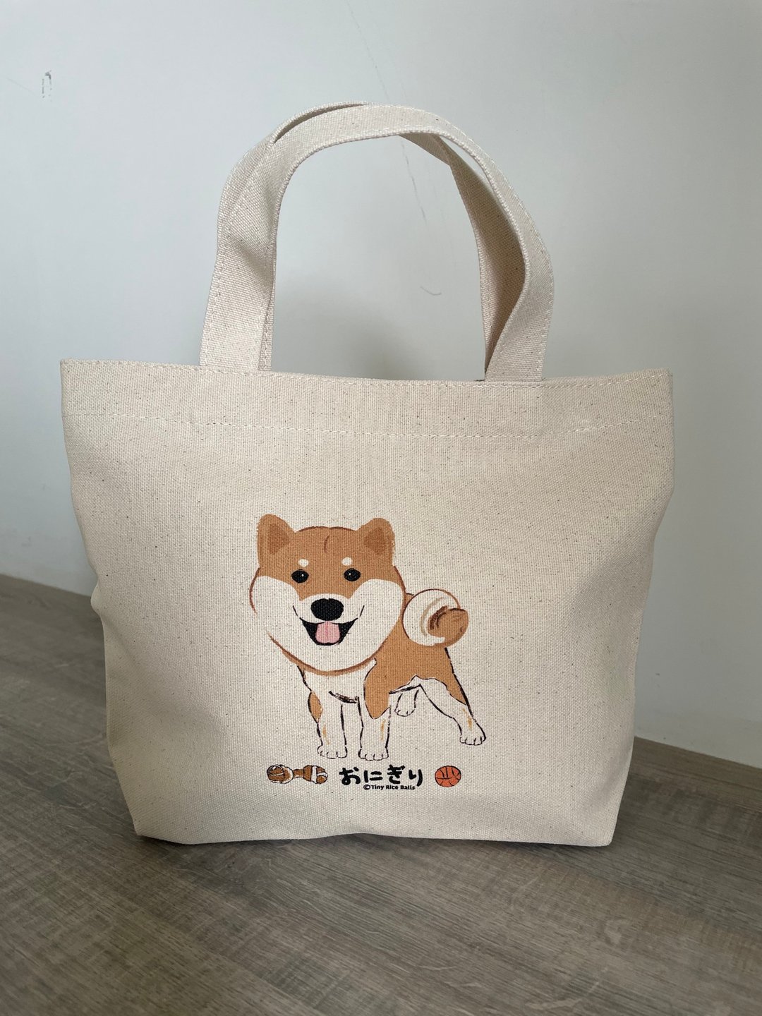 小饭团 柴柴小托特  傲娇赤柴 柴犬托特包 - 手提包/手提袋 - 棉 