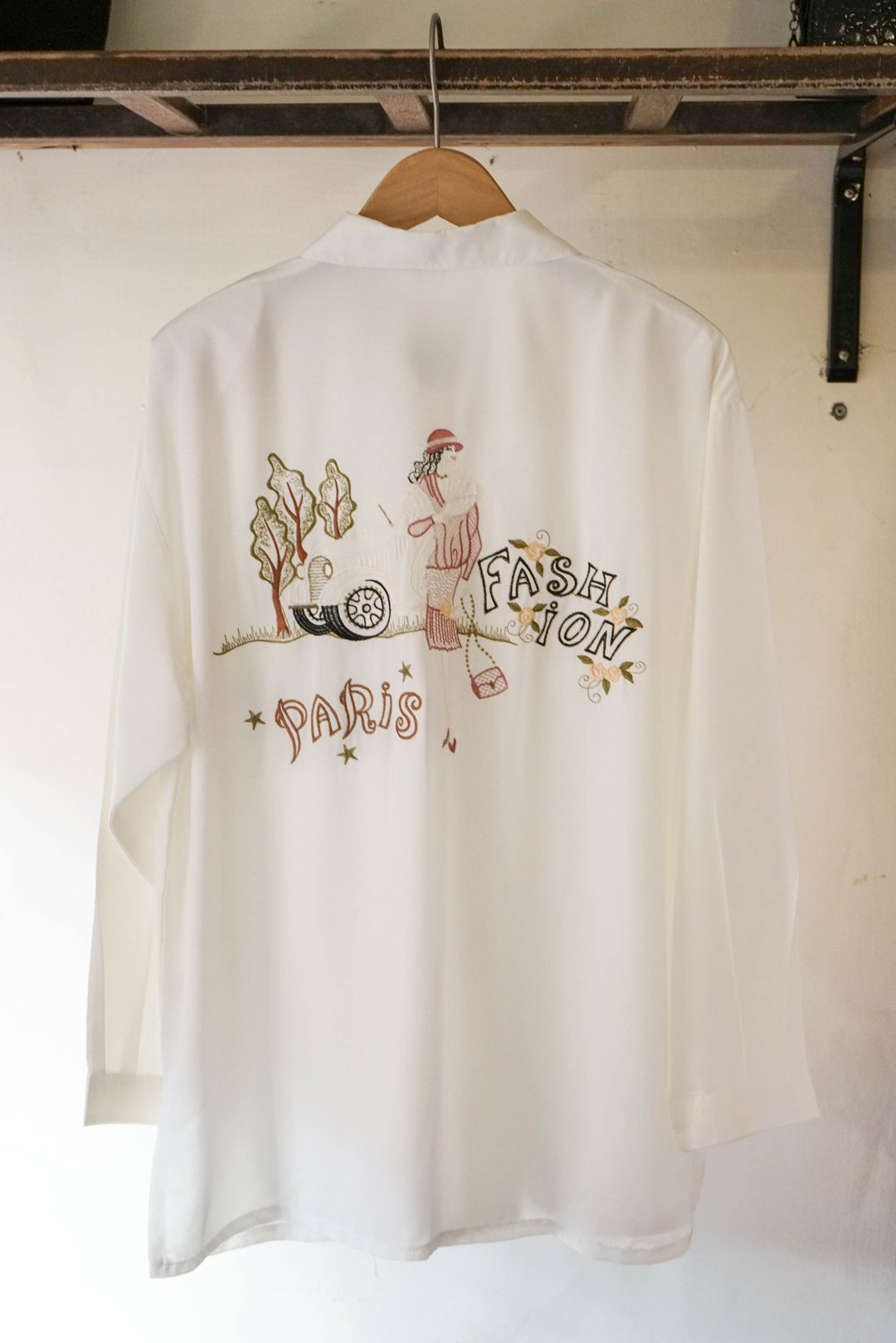 纯情百货行 Vintage 古着 古着衬衫 高雅女士白衬衫 - 女装衬衫 - 其他材质 白色