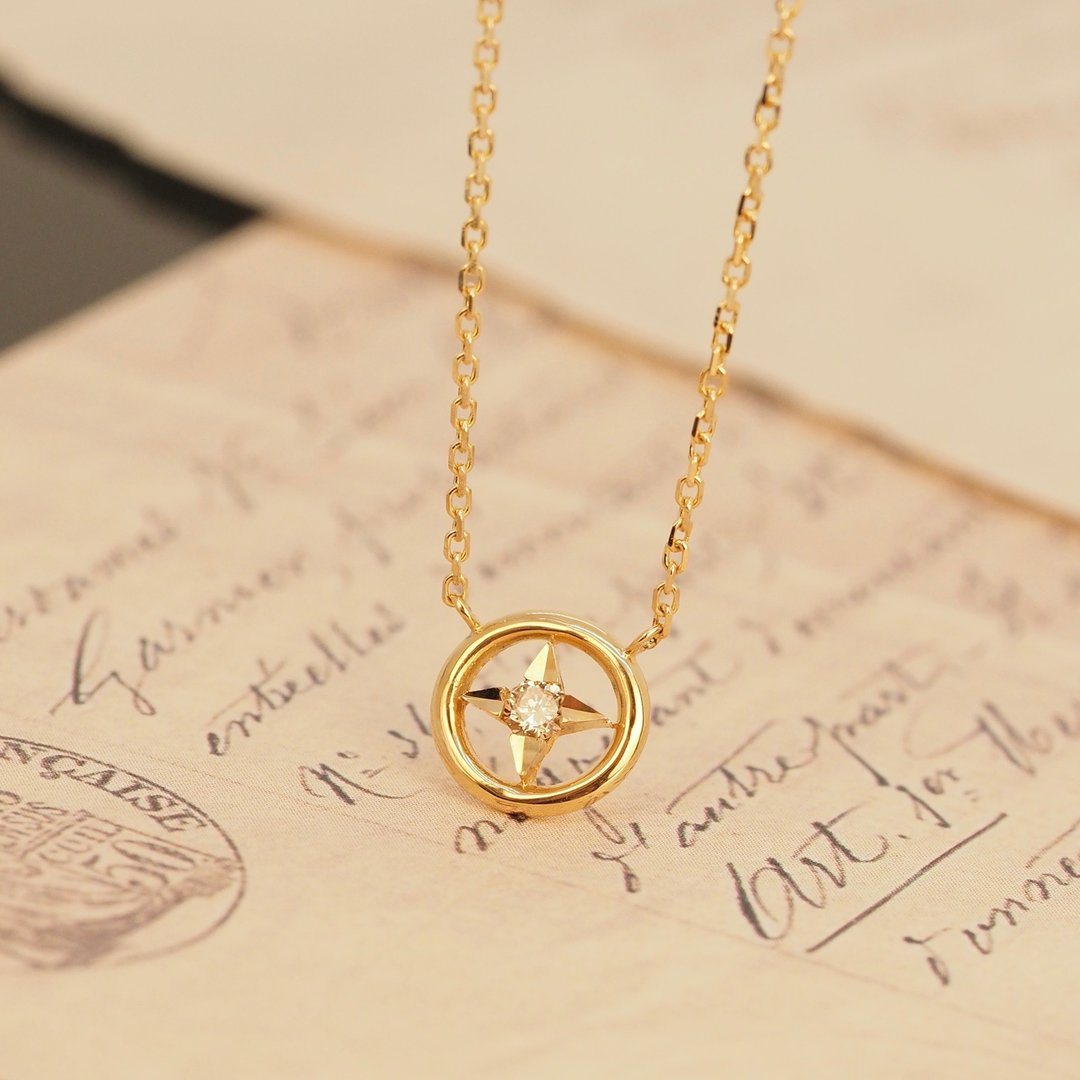 18K金指路之星项链18K Gold The Guiding Star Necklace - 项链 - 贵金属 