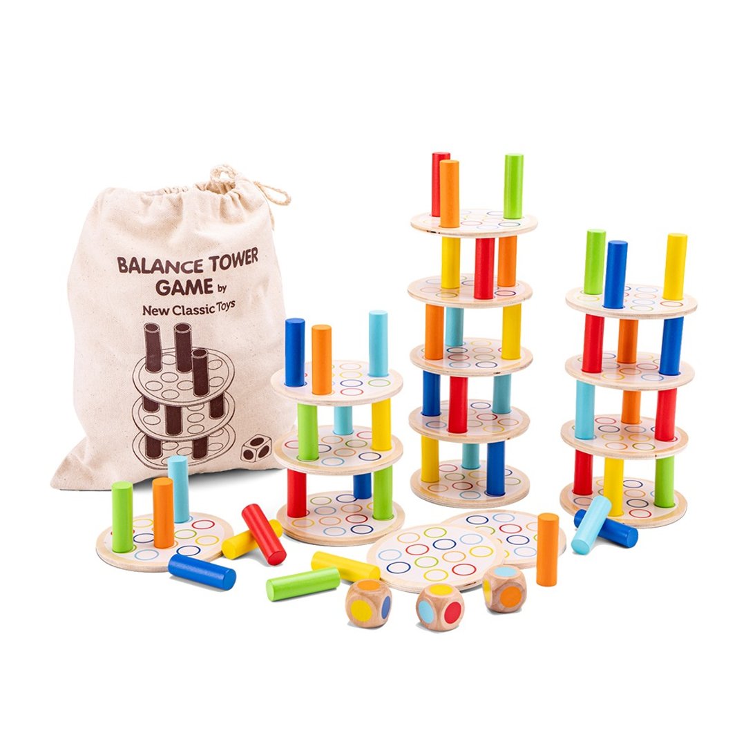 【荷兰New Classic Toys】木制经典平衡塔积木游戏 - 10809 - 玩具/玩偶 - 木头 