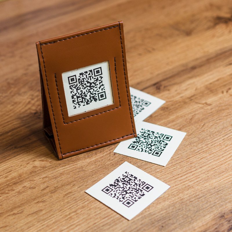 皮革二维码菜单 - 其他 - 真皮 多色