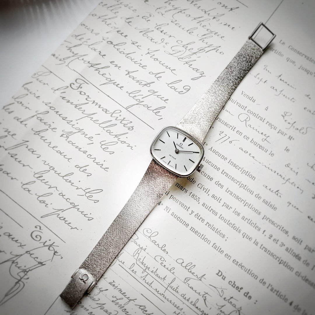 1970 OMEGA  古董机械表银色 - 女表 - 其他金属 银色