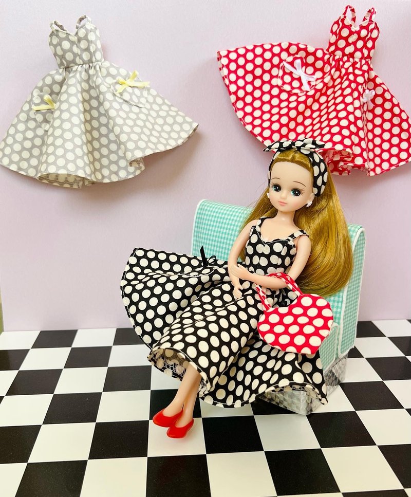 Rock 'n' Roll Dress - 玩偶/公仔 - 棉．麻 多色