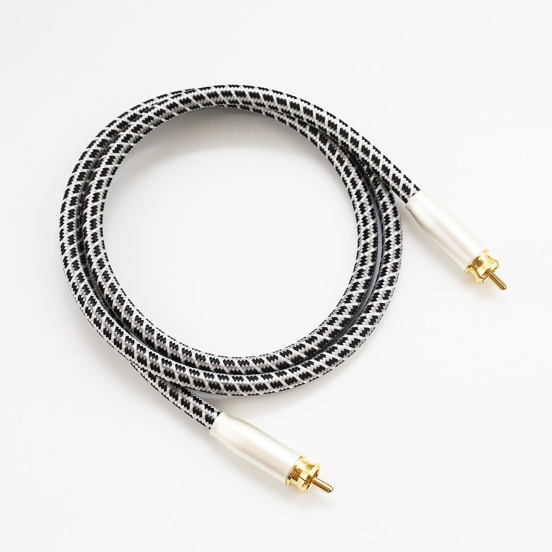 发烧同轴线 SPDIF 全新现货【M130】RCA 铜银混搭 COAXIAL - 数码小物 - 其他材质 