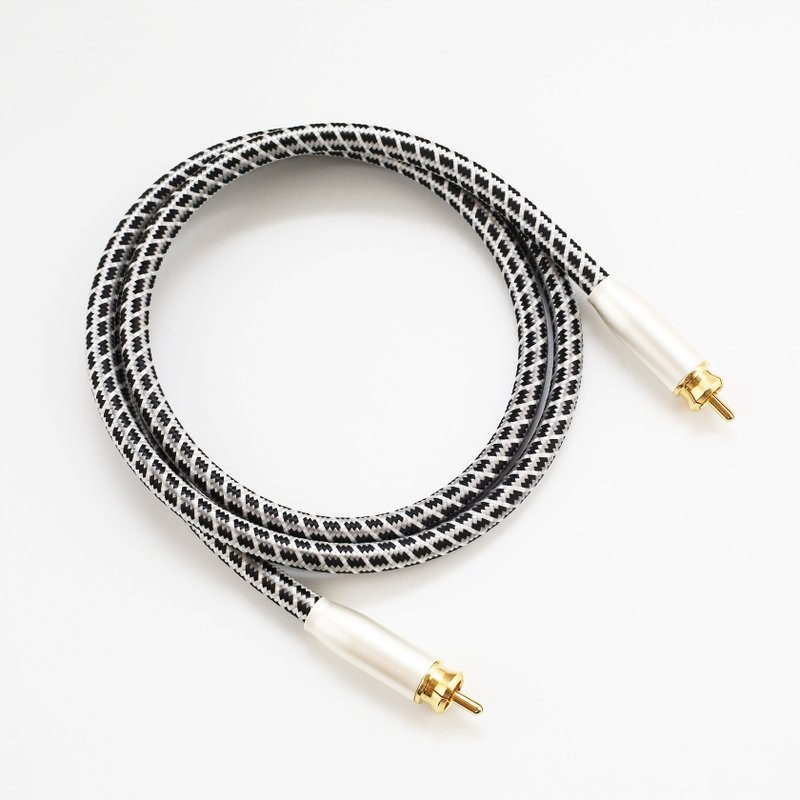 发烧同轴线 SPDIF 全新现货【M130】RCA 铜银混搭 COAXIAL - 数码小物 - 其他材质 