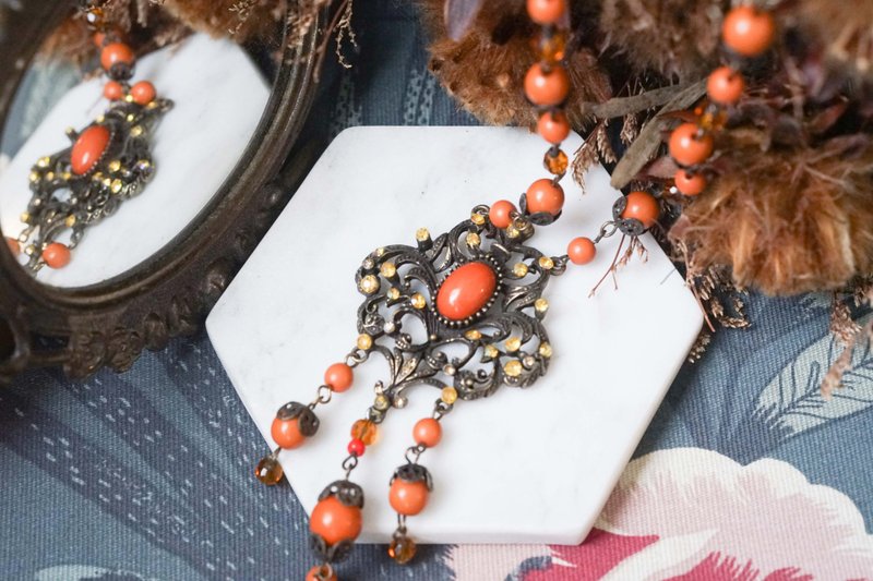 【星期天】VINTAGE古铜色项链 - 项链 - 其他金属 金色