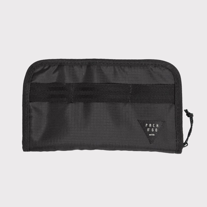 【分类摆放】多功能钱包护照套 - 黑色 / 卡其色 (PU264) - 护照夹/护照套 - 尼龙 黑色