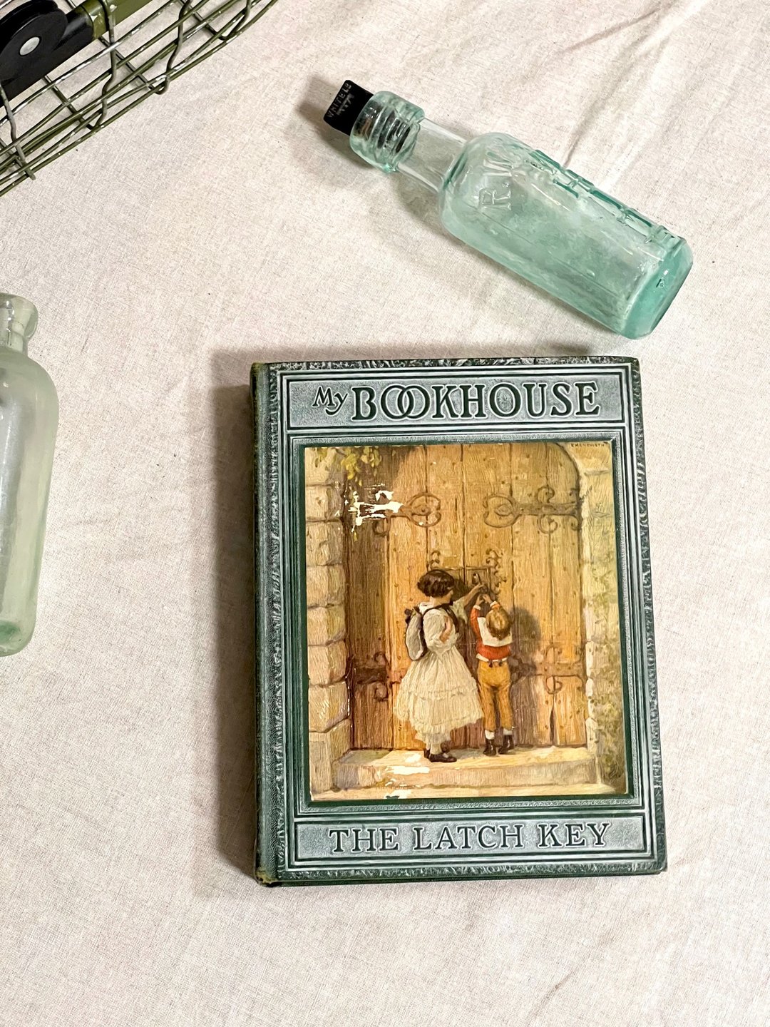 Antique 1925出版美国童书My Bookhouse - The Latch Key - 刊物/书籍 - 纸 