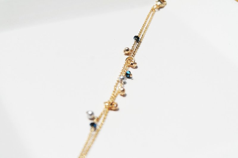 《仰望星空系列 》银河 小行星带  双链极细手链 - 手链/手环 - 宝石 