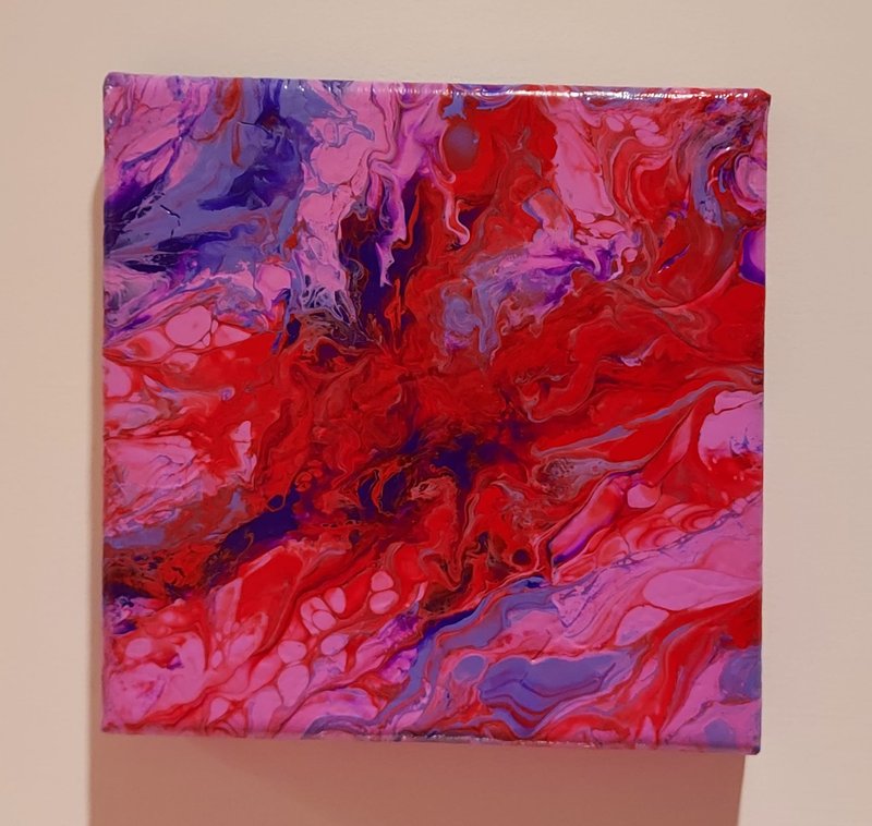 【奼紫嫣红】无框画 抽象画 画作 挂画 居家摆设 居家生活 - 海报/装饰画/版画 - 其他材质 多色