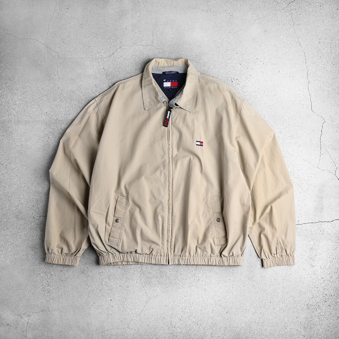 哈灵顿外套 Harrington jacket  / 台北古着店 - 女装休闲/机能外套 - 其他材质 卡其色