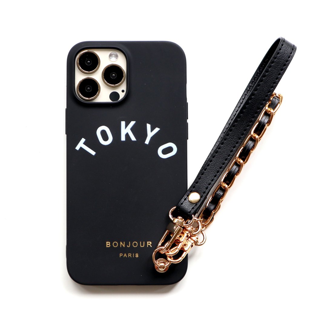 TOKYO黑色手链手机壳 - 手机壳/手机套 - 塑料 黑色