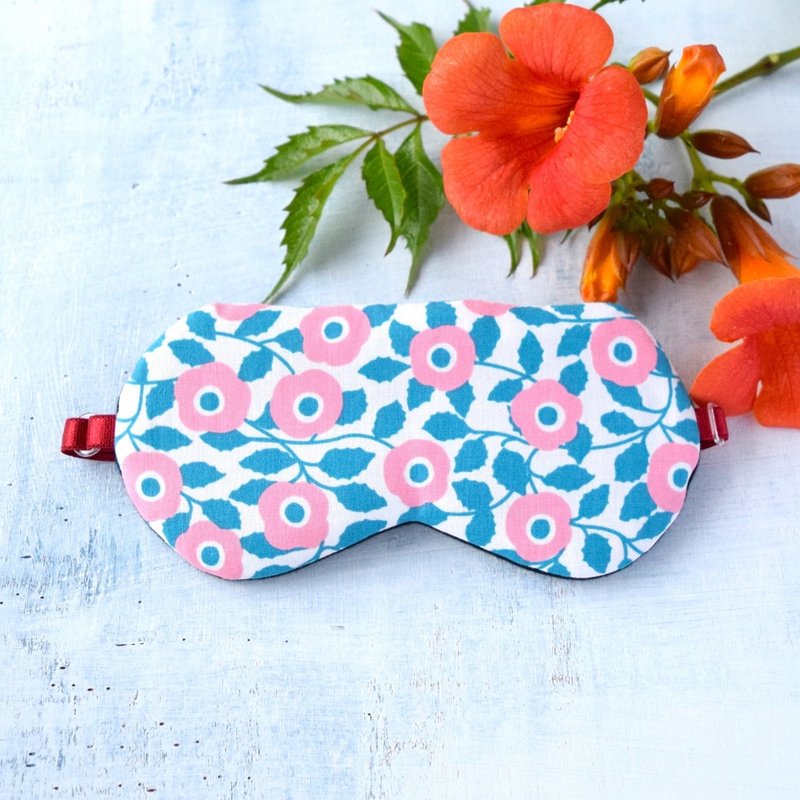 Coral Flower/眼罩/旅游/睡眠/ - 眼罩 - 棉．麻 粉红色