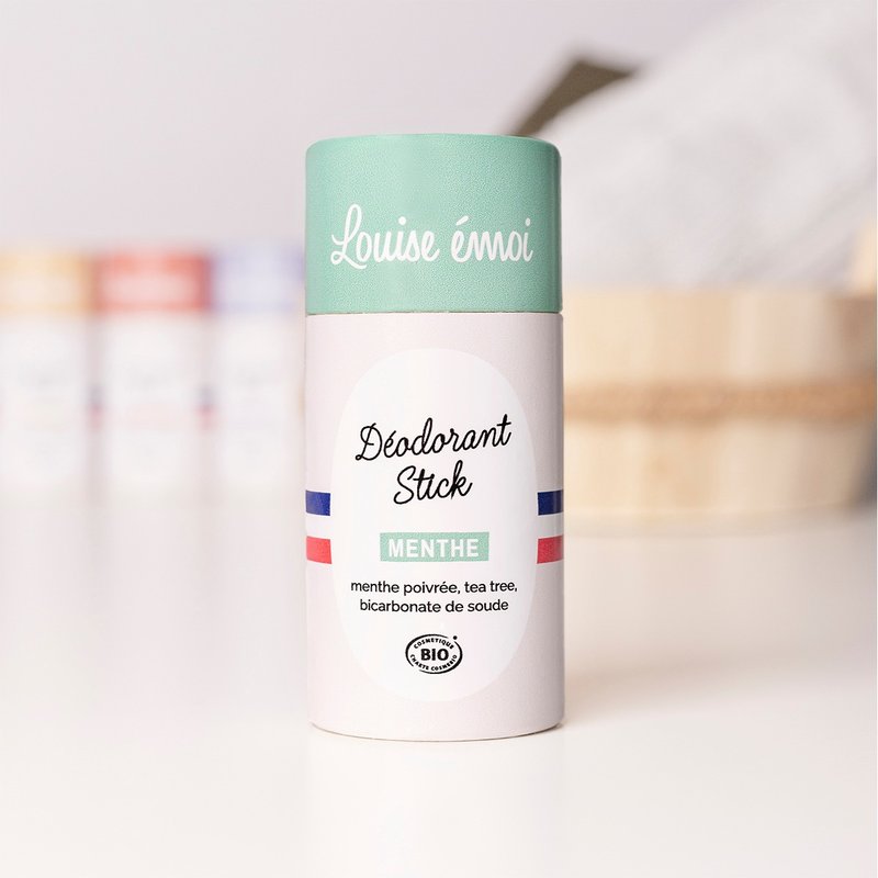 法国 Louise Emoi 有机认证薄荷止汗体香膏 中度流汗适用 - 香水/香膏 - 精油 绿色