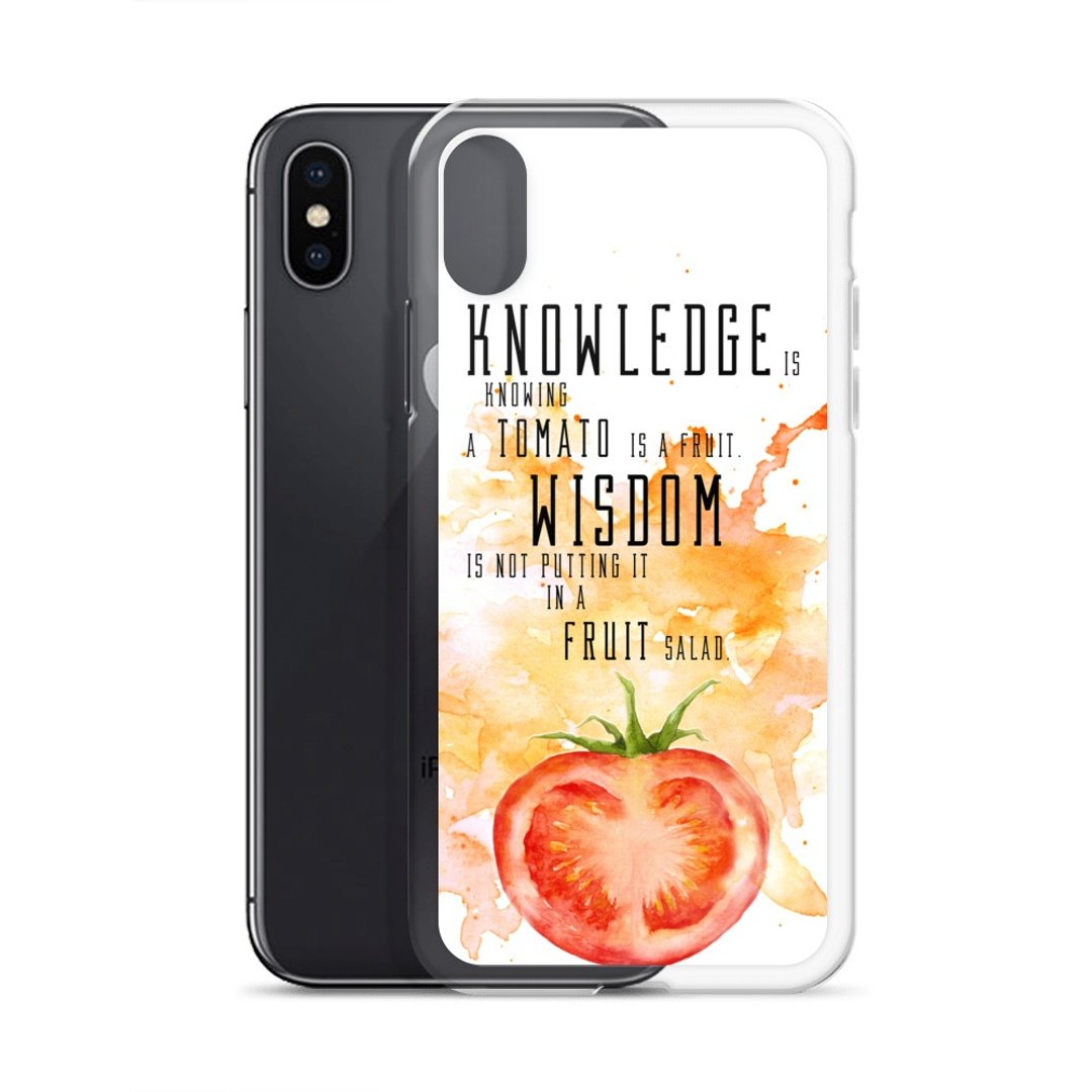 水彩插画手机壳 番茄智慧美式俚语 iPhone全型号 Samsung Galaxy - 手机壳/手机套 - 塑料 