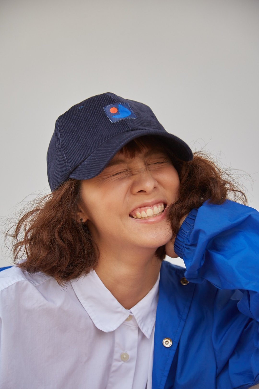 japfac Cozy Cap : Deep Blue - 帽子 - 其他材质 蓝色