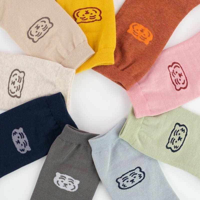 躺肥虎  多色日常袜子 ( 共九色 ) - 袜子 - 聚酯纤维 