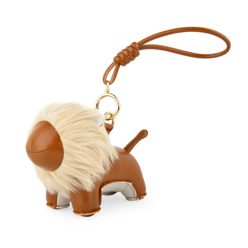 【挂饰】 毛狮 Lino 包袋挂饰 生日礼物 圣诞礼物 - 吊饰 - 人造皮革 多色