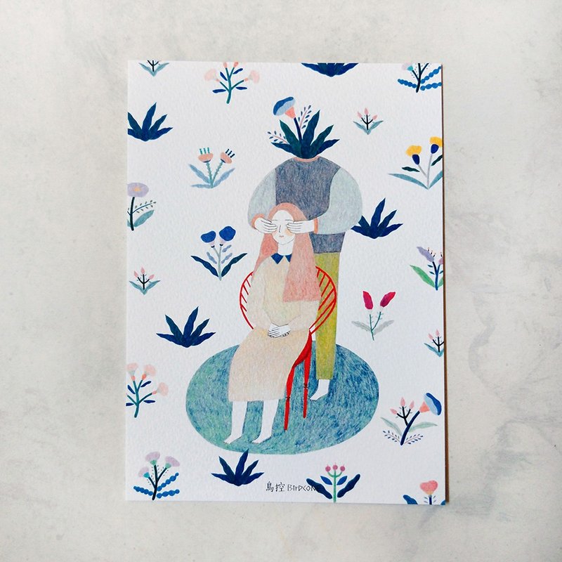 说给花听 / 明信片 - 卡片/明信片 - 纸 