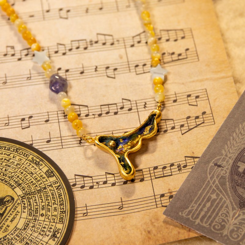 快乐魔法 纯银 珐琅  星空系列 - 戒指 - 珐琅 多色