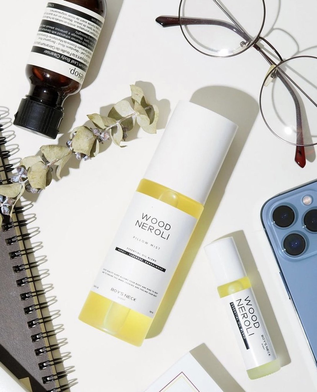 PILLOW MIST WOOD NEROLI - 香薰/精油/线香 - 精油 