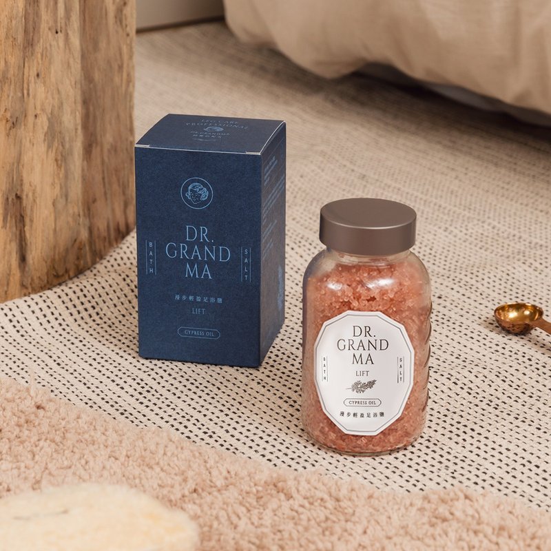 【漫步轻盈足浴盐 镁盐升级版】释放小腿疲劳 精油SPA泡脚 泡澡 - 旅行套装 - 其他材质 粉红色