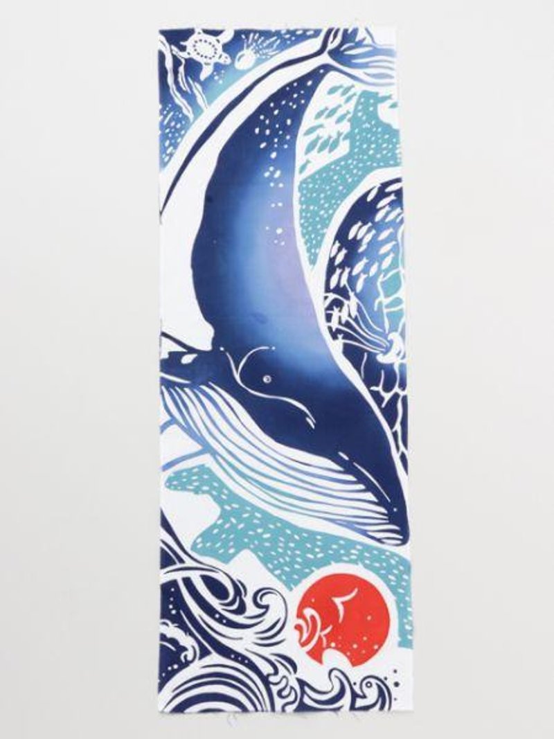 TENUGUI Towel-Whale - 摆饰 - 其他材质 