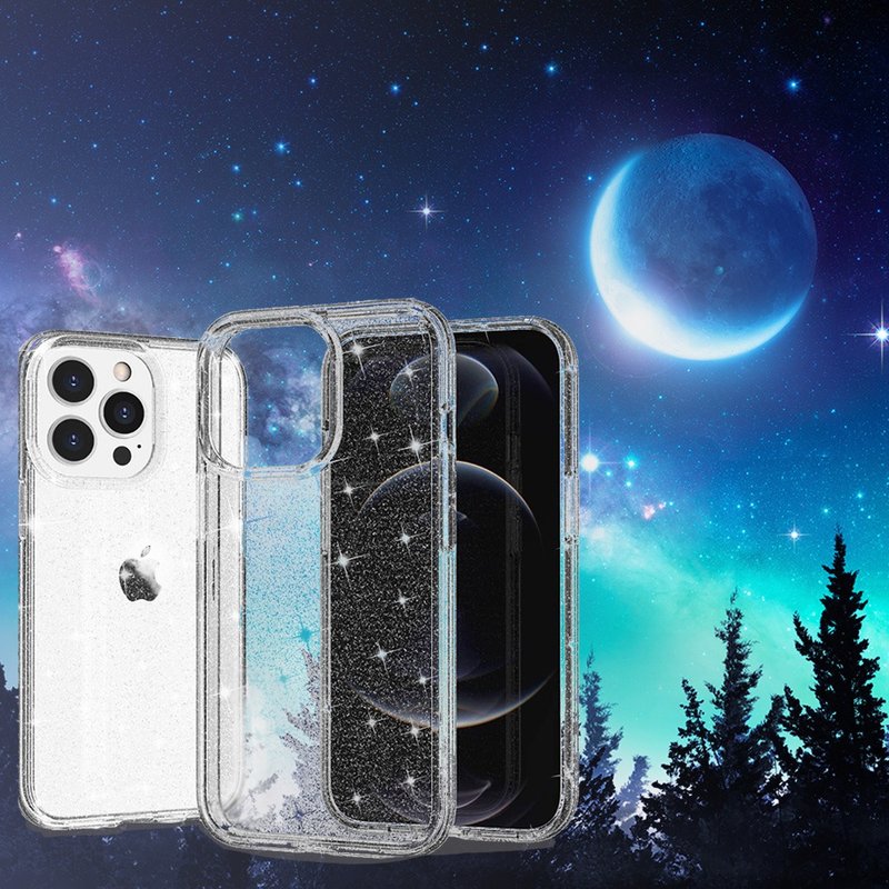 iPhone 13 & 13 Pro 闪耀星空轻薄军规防摔手机壳-透明 - 手机壳/手机套 - 其他材质 多色