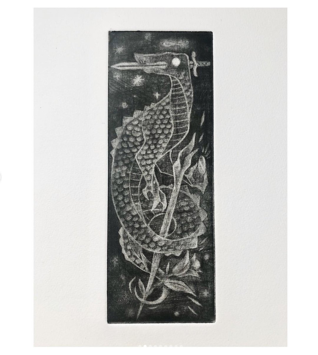 凹版限量版画 - 魔术师 - 海报/装饰画/版画 - 纸 黑色