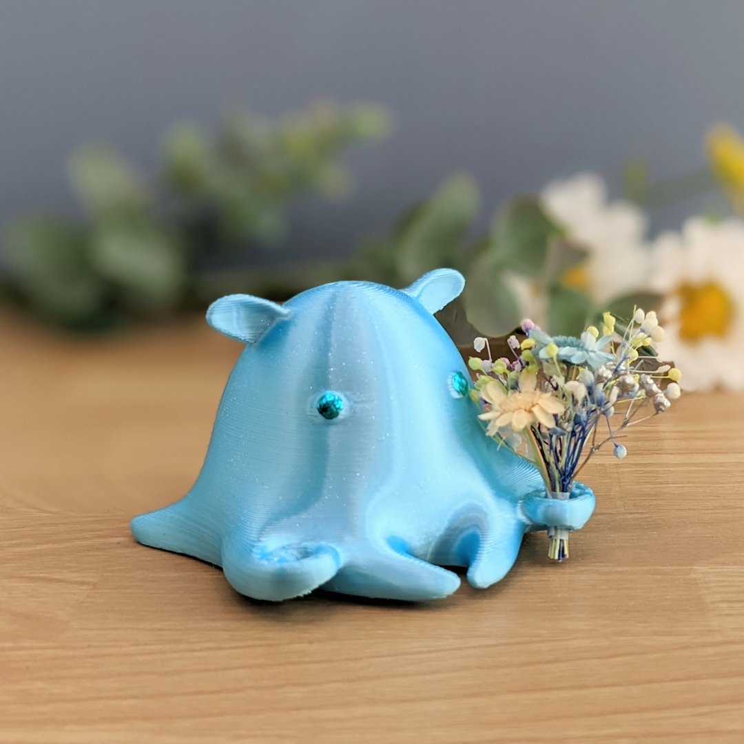 Mendako figurine sky blue - 摆饰 - 塑料 蓝色