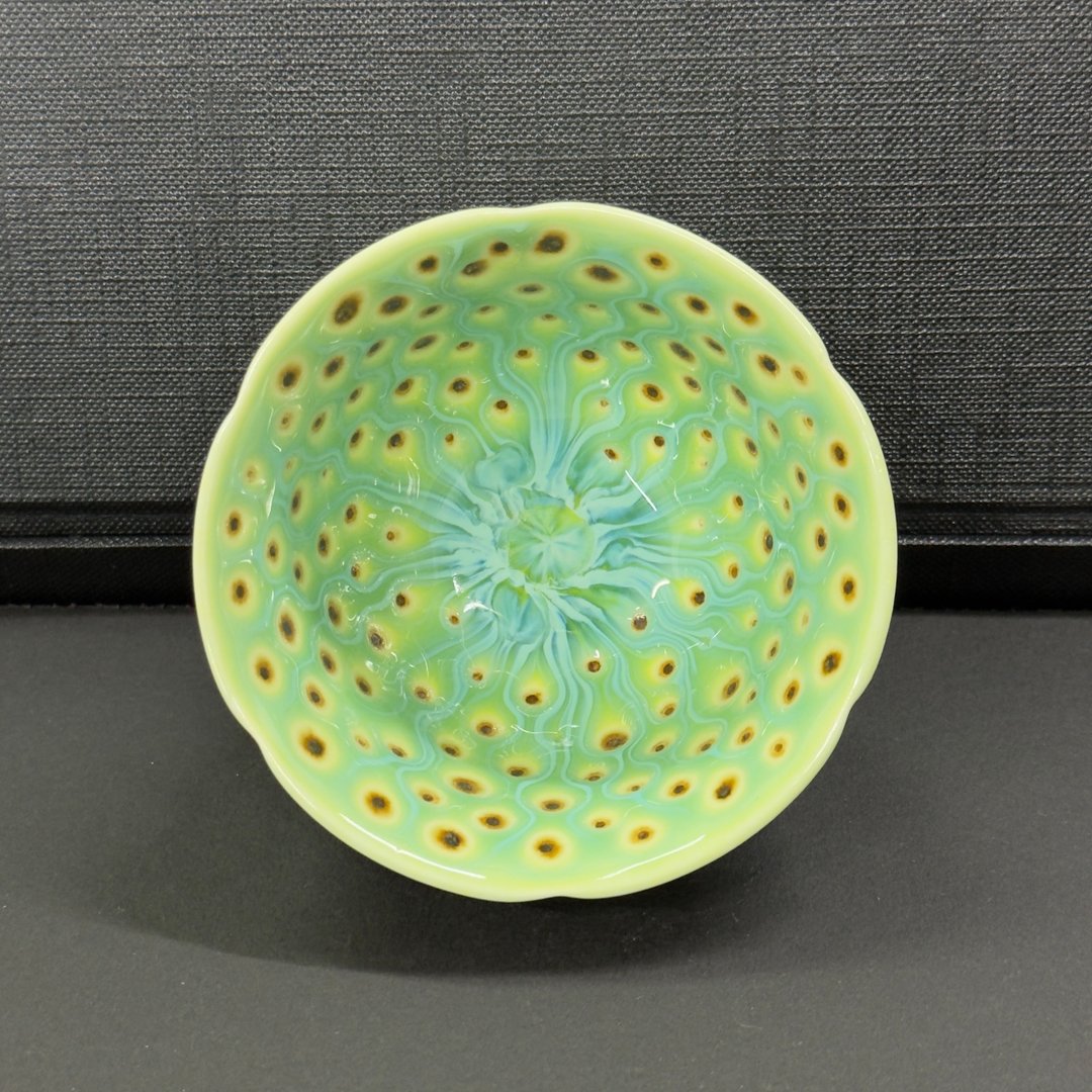 No. 08 / 孔雀系列 Peacock / 葵花杯 70 ml - 茶具/茶杯 - 瓷 多色