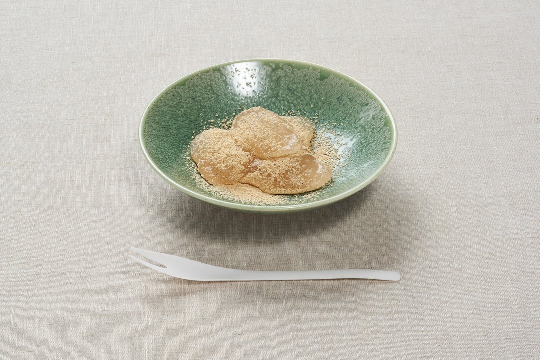 Japanese dessert cutlery KIYO dessert fork white transparent Wabi-Sabi chanoyu - 餐刀/叉/匙组合 - 瓷 白色