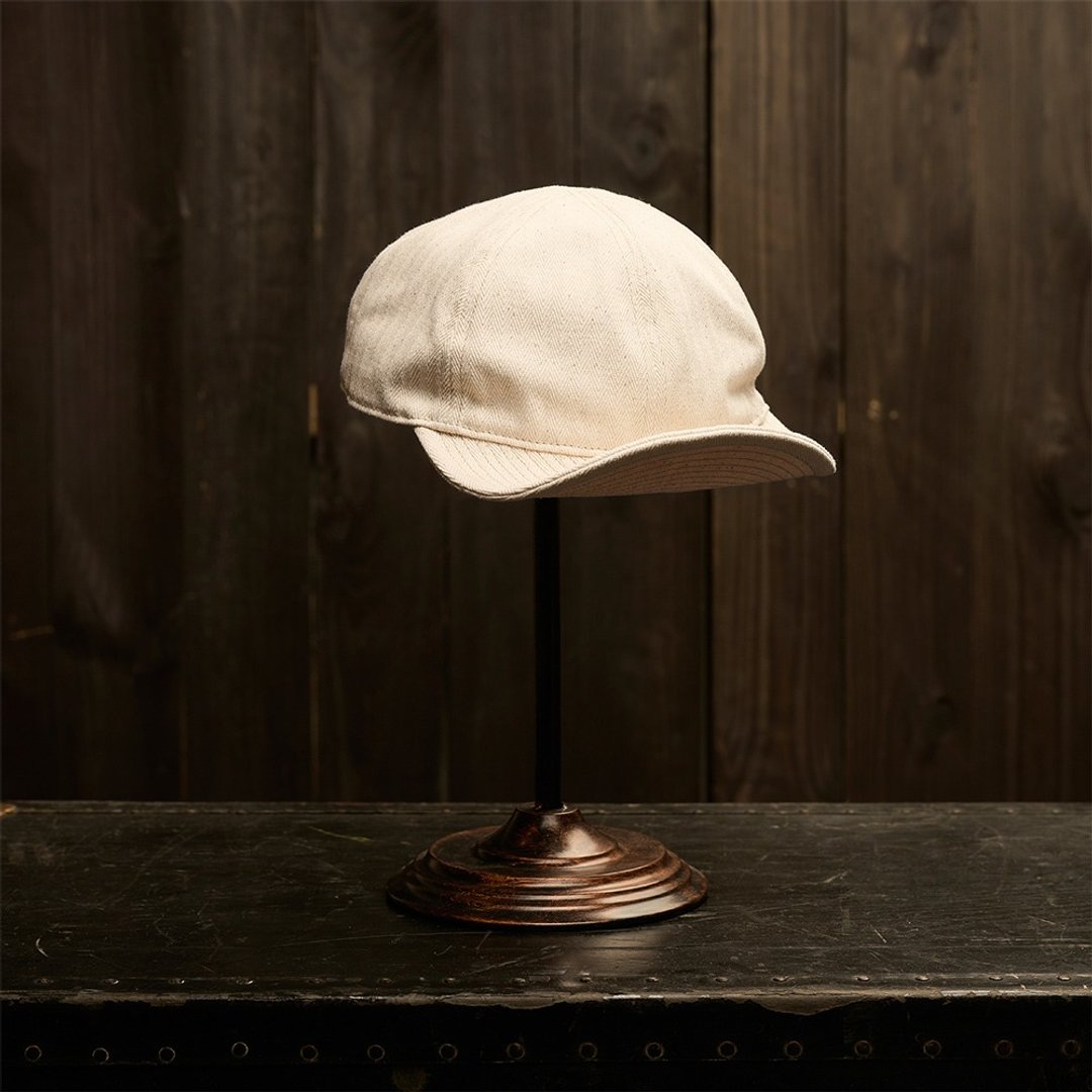 A-3 Mechanic Cap - 米色 Beige - 帽子 - 棉 