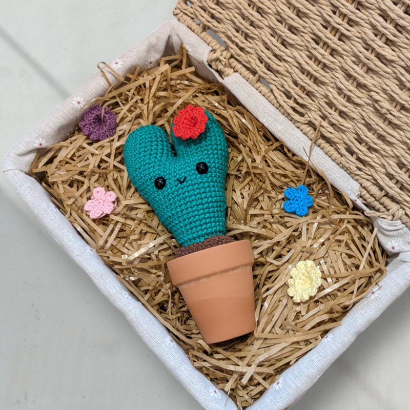 心叶兰钩织盆栽 - 摆饰 - 其他材质 多色