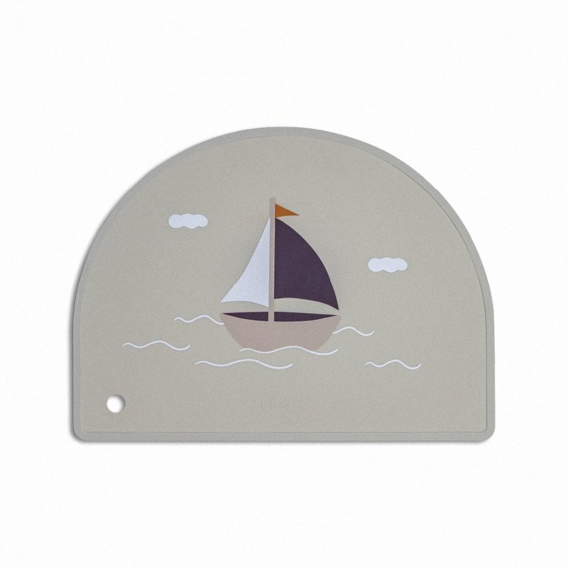 快速出货【Citron】硅胶餐垫_交通工具 - 儿童餐具/餐盘 - 硅胶 灰色