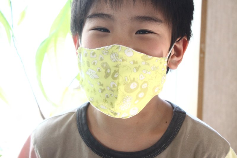 spicanoniwa  textile maskcover for kids - 口罩 - 棉．麻 