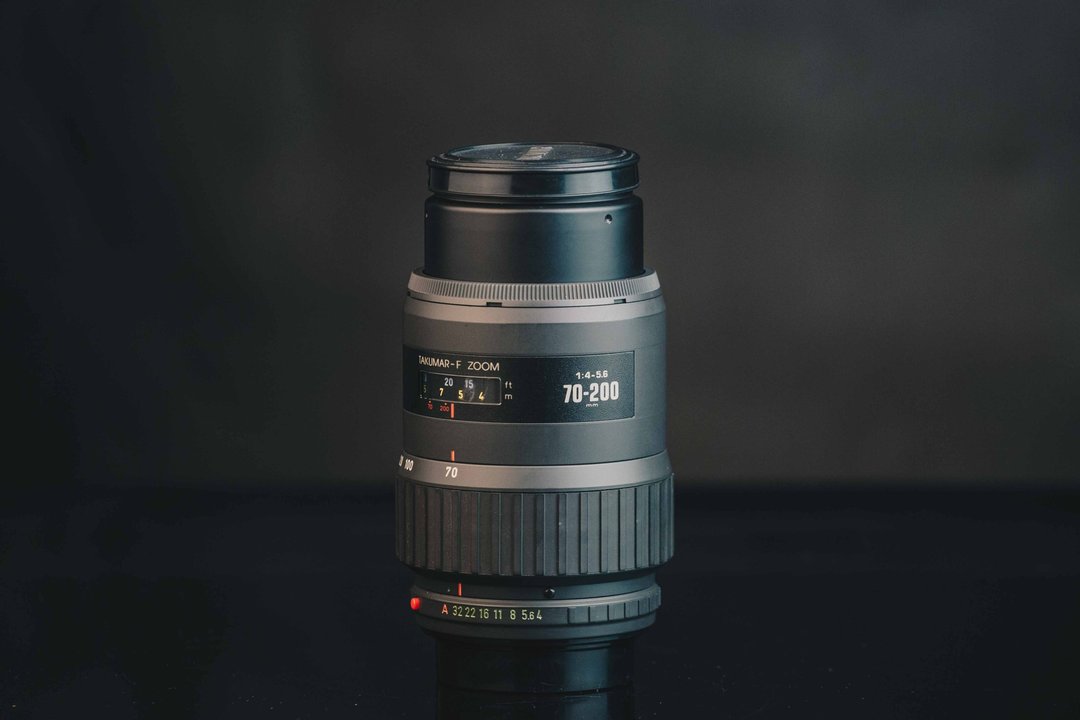 Pentax-F 70-200mm f4-5.6 - 相机 - 其他金属 黑色