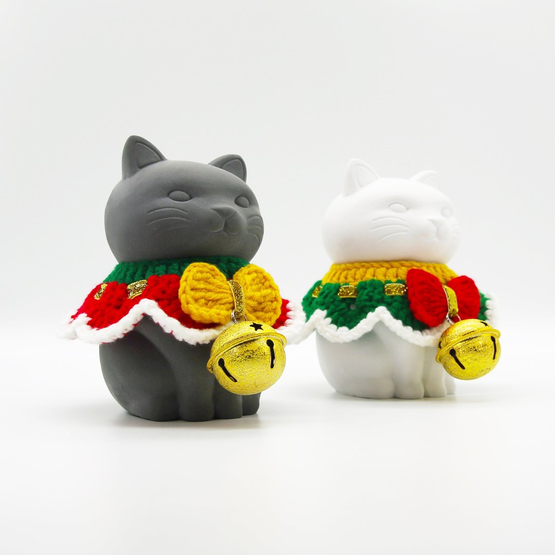 新年限定款 I Big FAT cat I 肥猫扩香石 I 附精油－马年开运小物 - 香薰/精油/线香 - 水泥 灰色