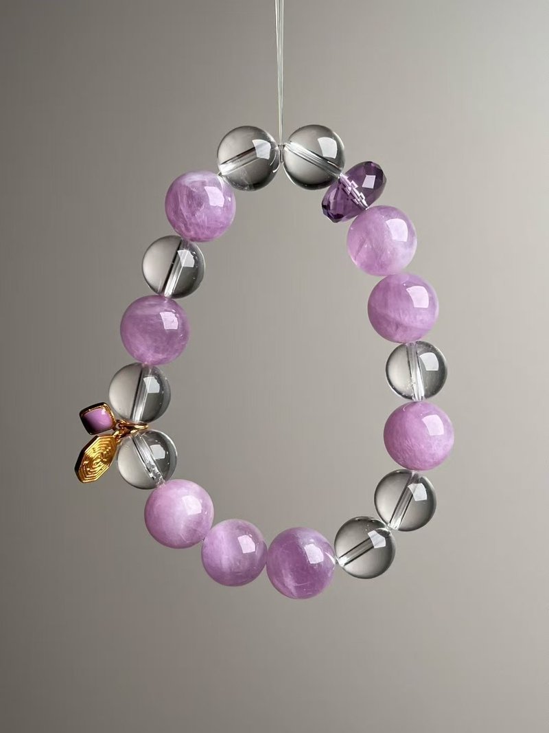 精品 紫锂辉多宝 深度冥想。Z-20250928-552 - 手链/手环 - 宝石 