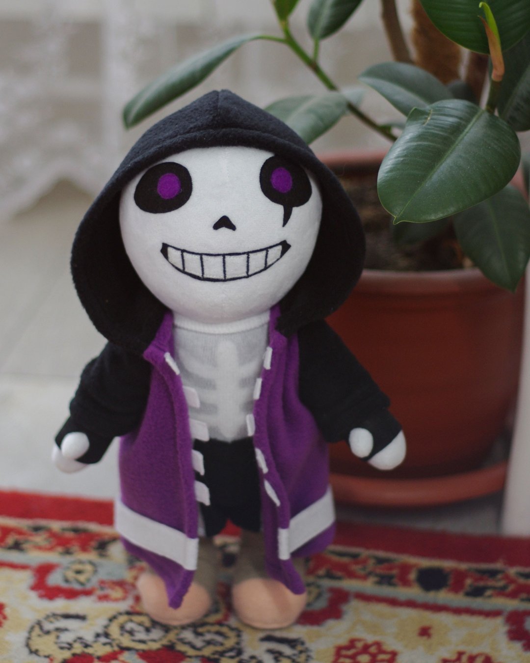 Epic Sans Undertale AU Collectible Doll | Made to Order - 玩偶/公仔 - 聚酯纤维 紫色