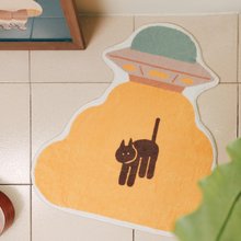 Furry Zoo 造型仿羊绒地垫 地毯 脚踏垫 - 飞碟喵