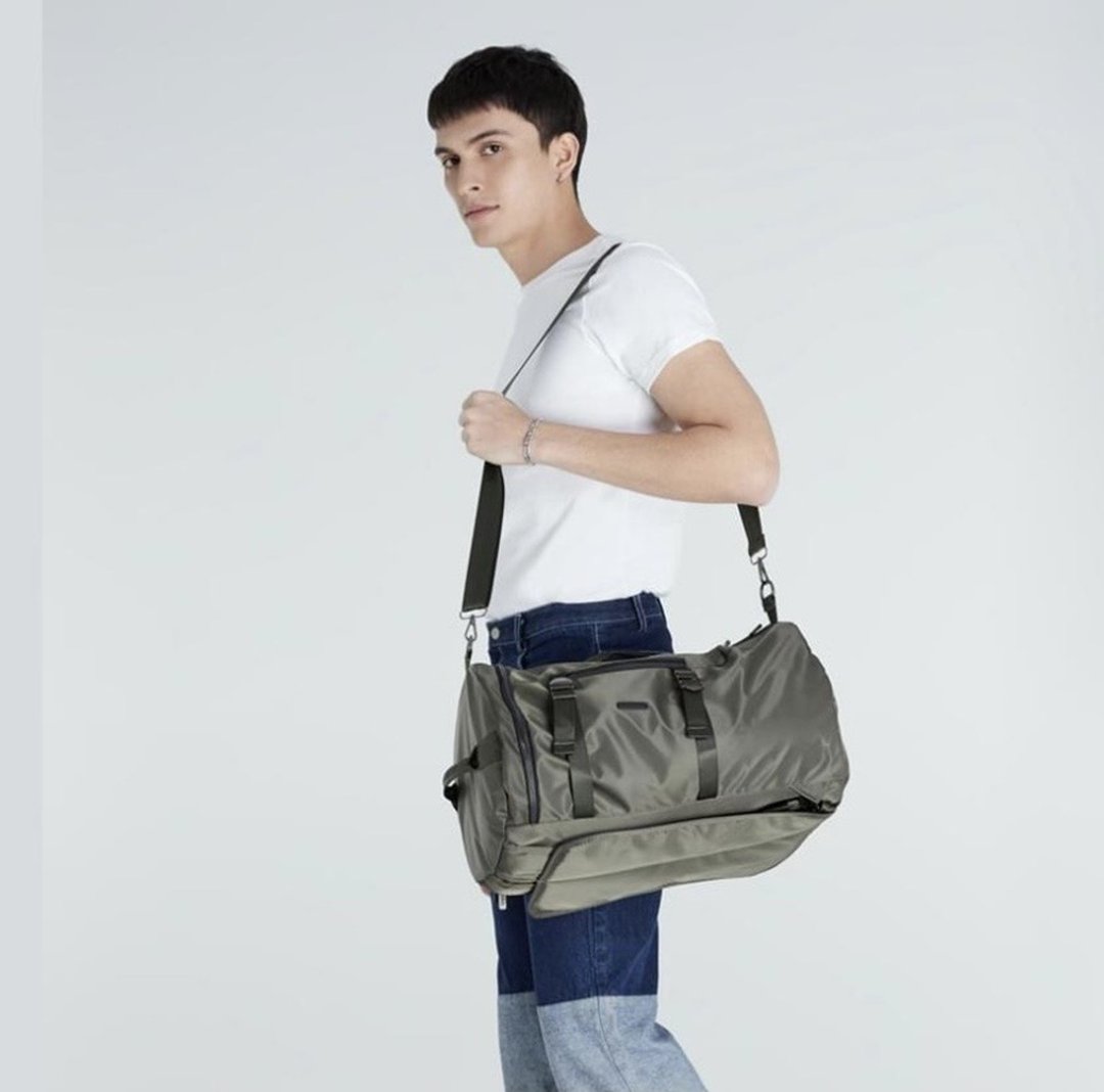 WEEKEND TRAVEL BAG Green - 后背包/双肩包 - 棉 