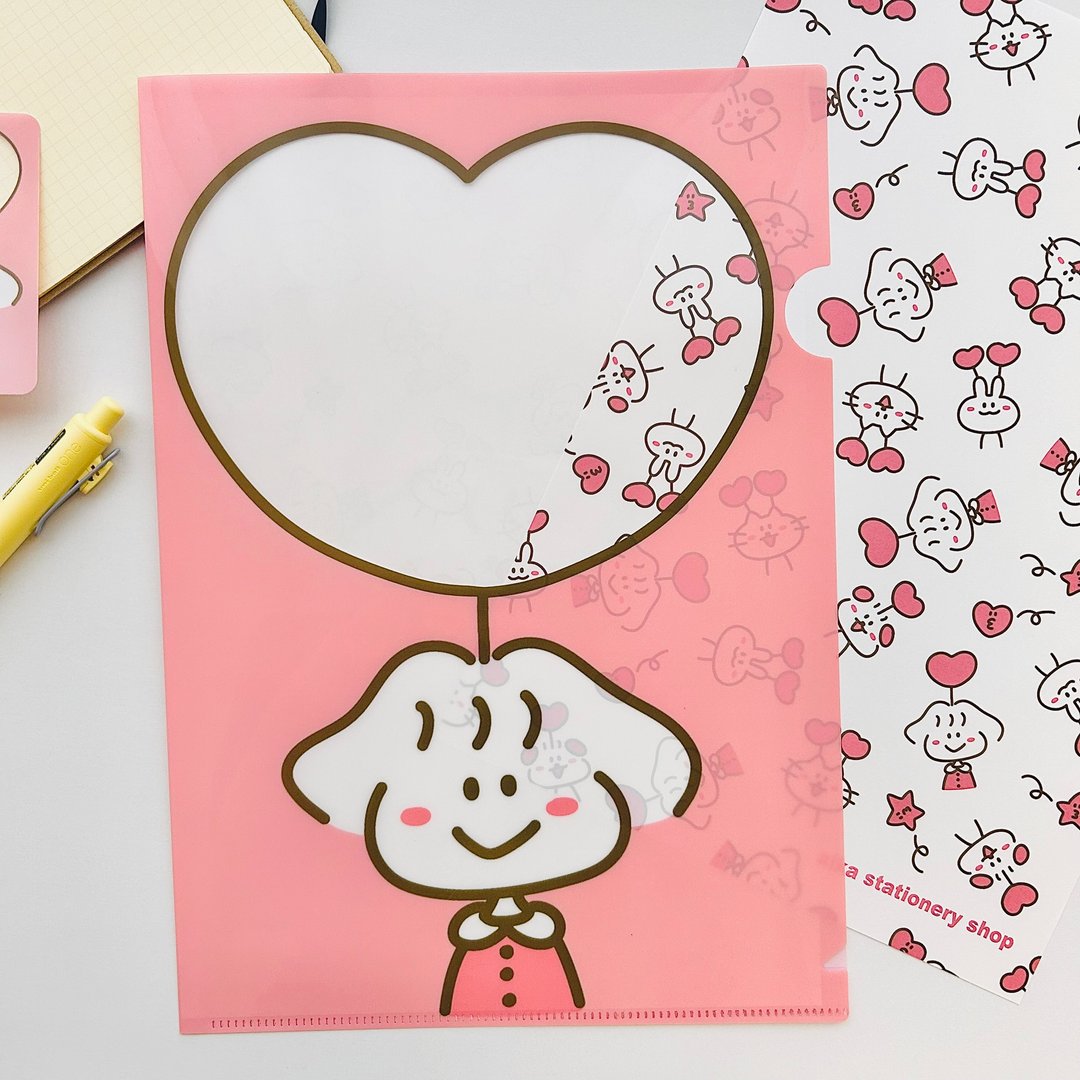 A4透明文件夹 LOVE - 文件夹/资料夹 - 塑料 
