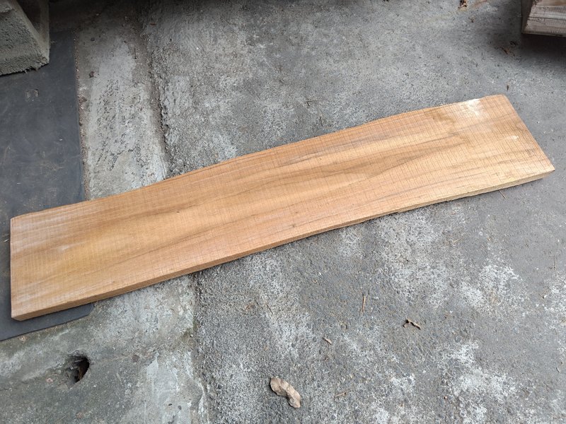 台湾原生柚木板毛肧同缅甸种长90宽24高3厘米 - 其他家具 - 木头 
