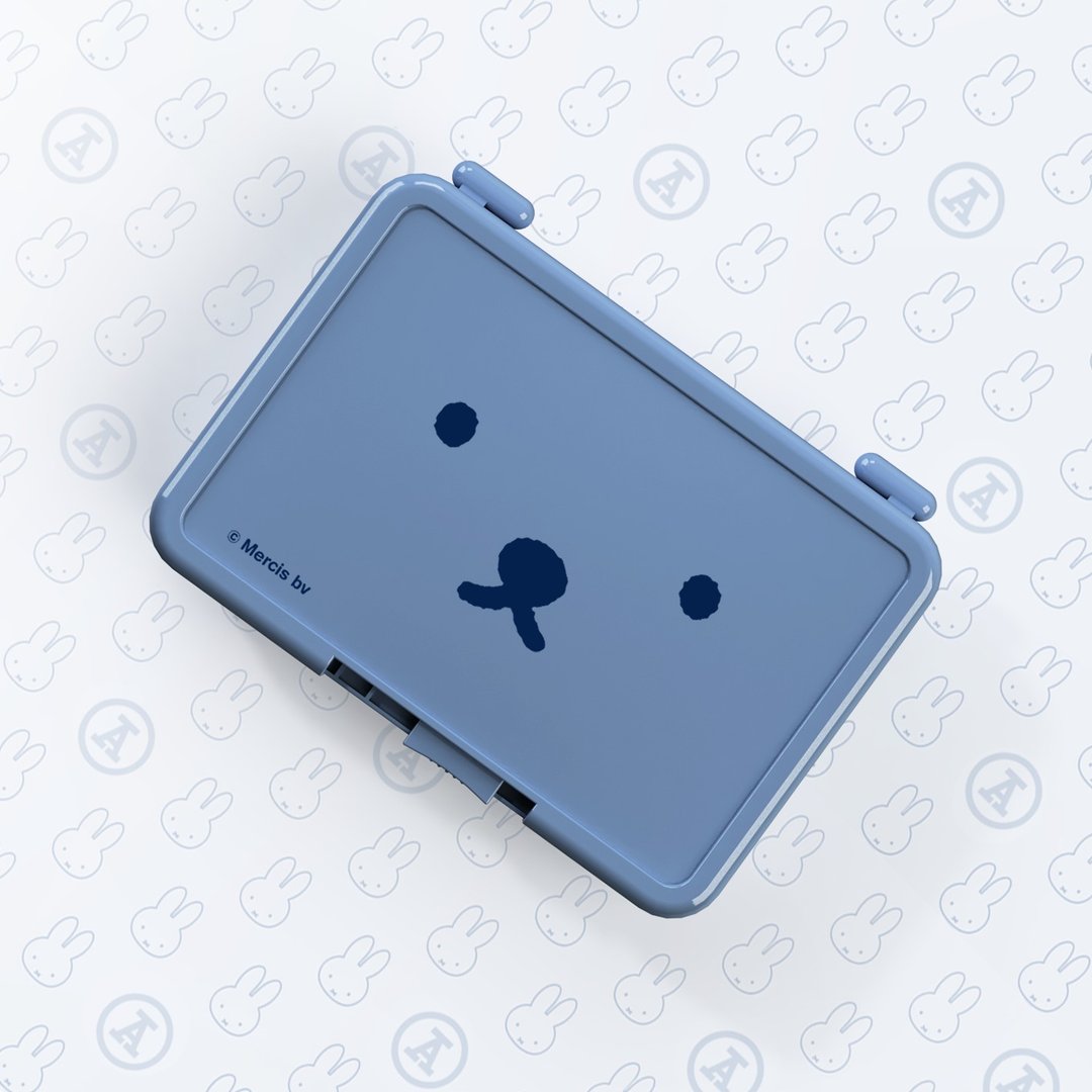 【Pinkoi x miffy】波里斯熊 Boris 红A万用盒  (台港澳日限定发) - 收纳用品 - 塑料 
