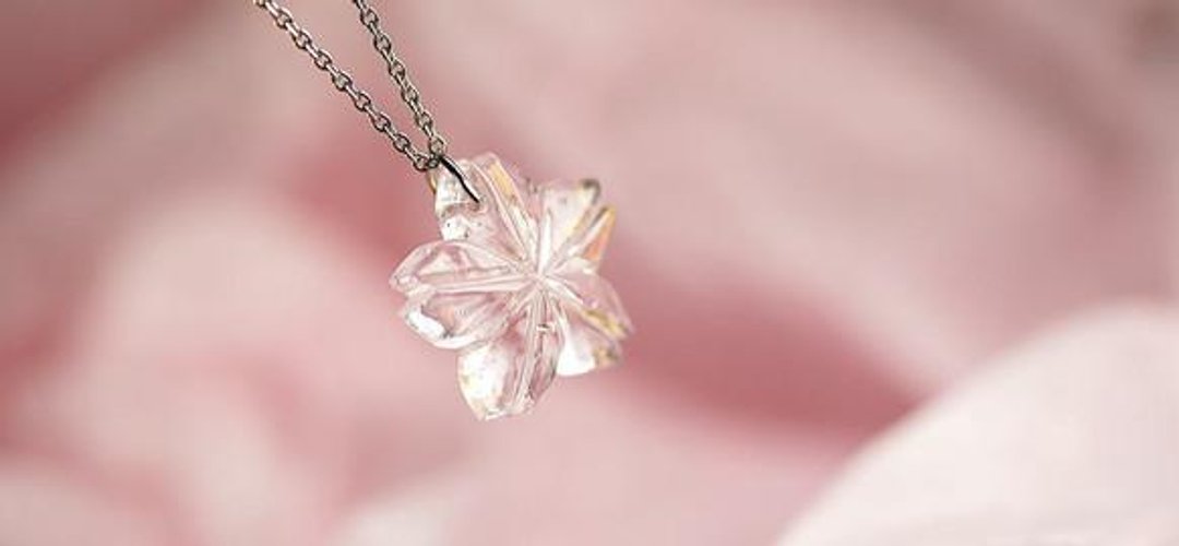 [Made to order] Light red color of Hatsukoi - 项链 - 其他金属 
